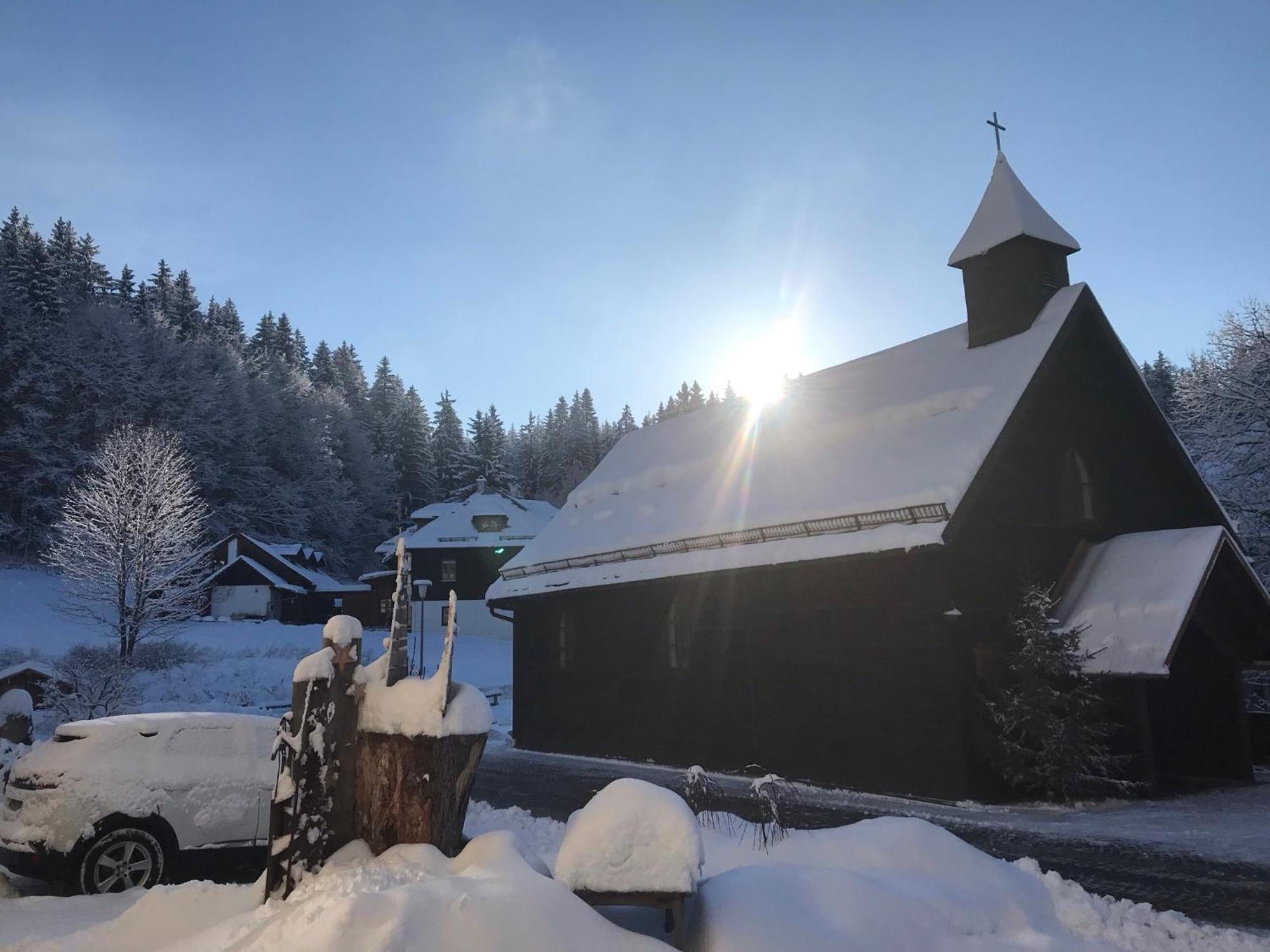 Das Alte Forsthaus Spiegelhuette Lindberg Luaran gambar