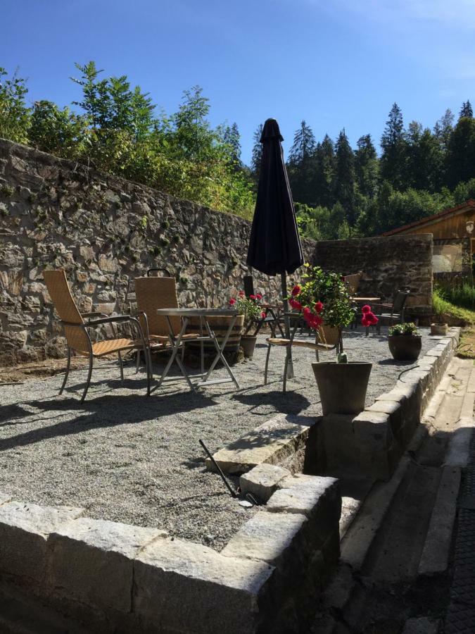 Das Alte Forsthaus Spiegelhuette Lindberg Luaran gambar